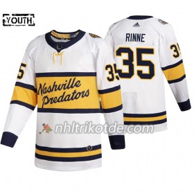 Nashville Predators Trikot Pekka Rinne 35 Adidas 2020 Winter Classic Authentic - Kinder